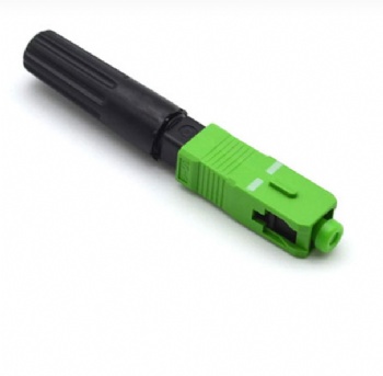 FTTH Drop Cable Fiber Optic Fast Connector Pre - Polished 60mm