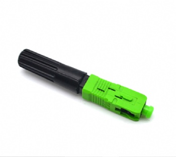FTTH Drop Cable Fiber Optic Fast Connector Pre - Polished 60mm