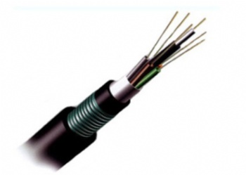 Light-armoured central tube optical cable